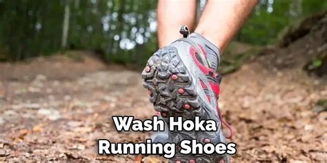 washing hoka running shoes.